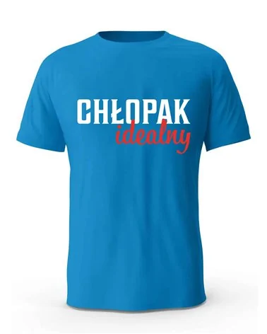 Koszulka Męska, Chłopak Idealny, Prezent