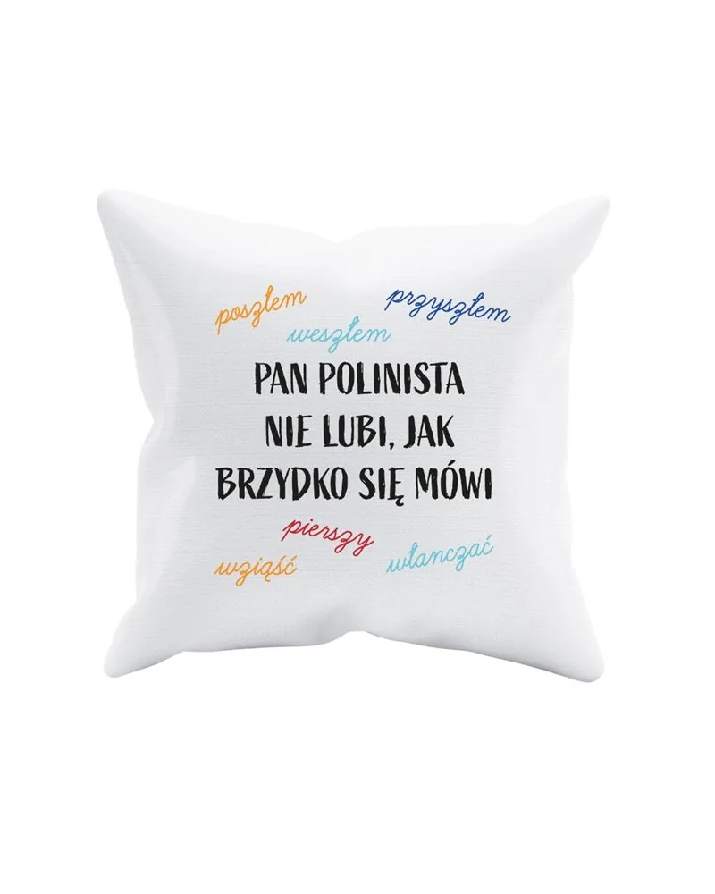 Poduszka Zwykła, Pan Polonista Nie Lubi Jak Brzydko Się Mówi, Prezent