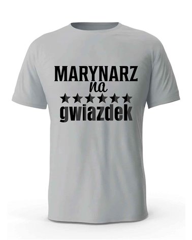Koszulka Męska, Marynarz Na 6 Gwiazdek, Prezent