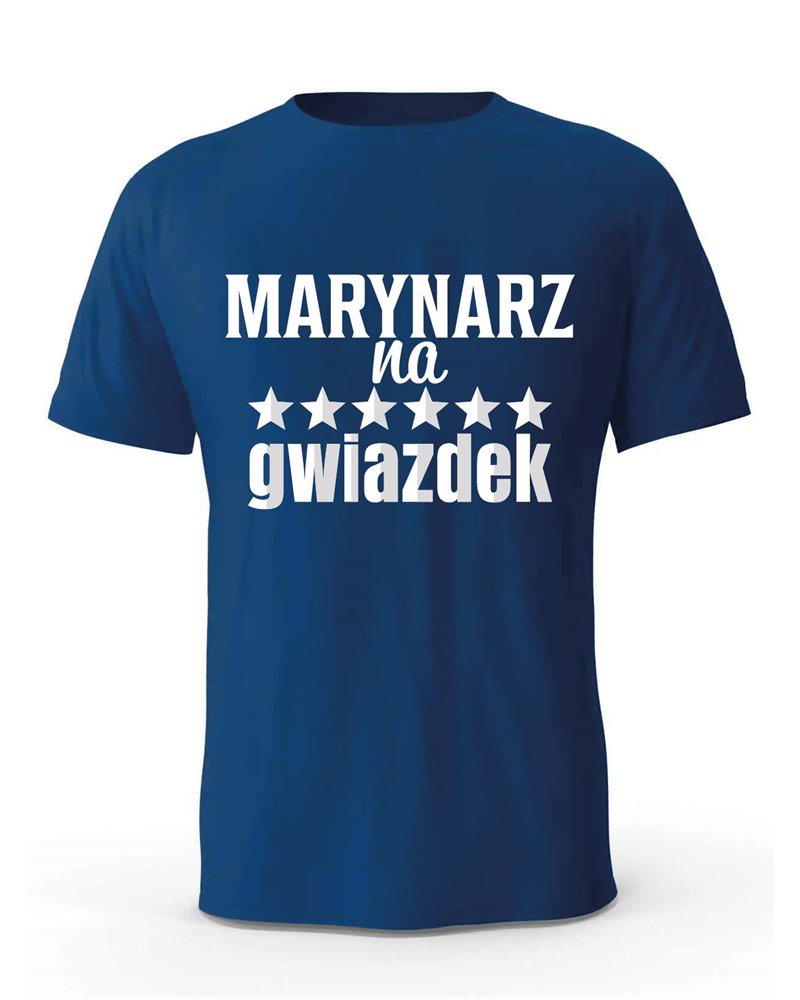 Koszulka Męska, Marynarz Na 6 Gwiazdek, Prezent