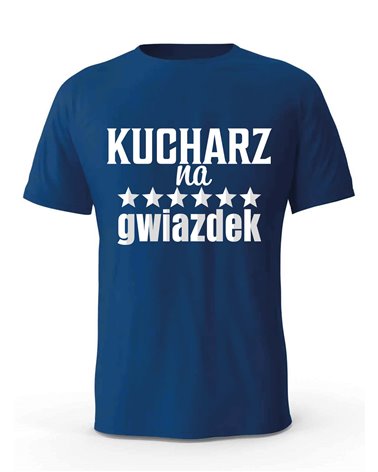 Koszulka Męska, Kucharz Na 6 Gwiazdek, Prezent