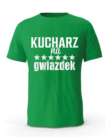 Koszulka Męska, Kucharz Na 6 Gwiazdek, Prezent