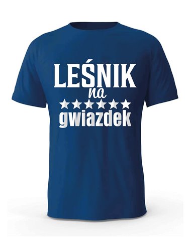 Koszulka Męska, Leśnik Na 6 Gwiazdek, Prezent