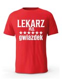 Koszulka Męska, Lekarz Na 6 Gwiazdek, Prezent