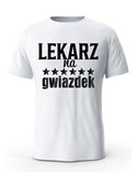 Koszulka Męska, Lekarz Na 6 Gwiazdek, Prezent