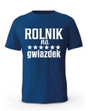 Koszulka Męska, Rolnik Na 6 Gwiazdek, Prezent