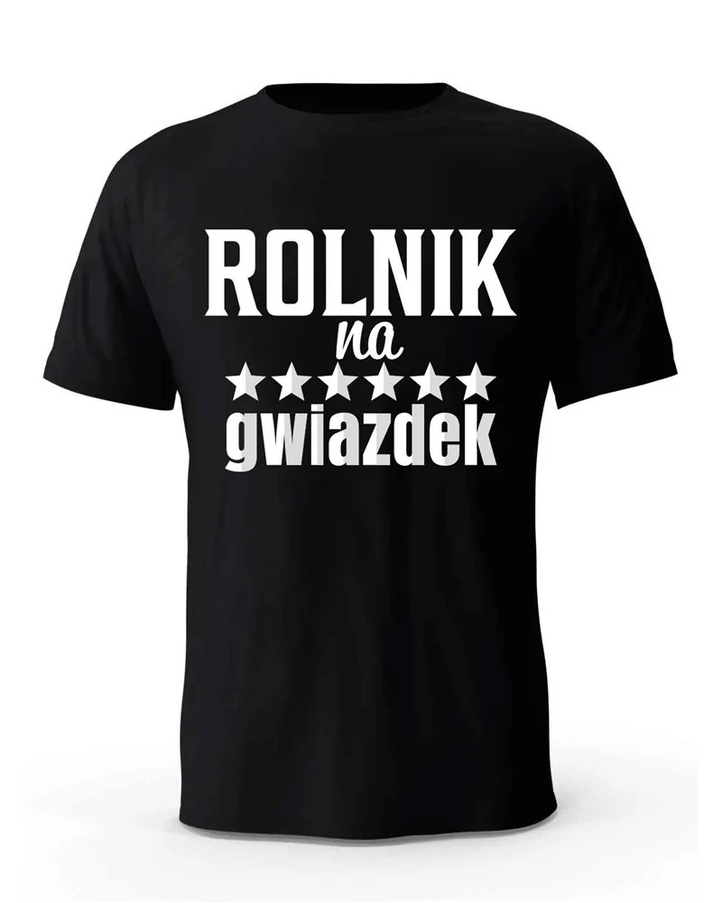 Koszulka Męska, Rolnik Na 6 Gwiazdek, Prezent