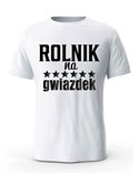 Koszulka Męska, Rolnik Na 6 Gwiazdek, Prezent