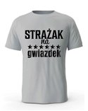 Koszulka Męska, Strażak Na 6 Gwiazdek, Prezent