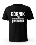 Koszulka Męska, Górnik Na 6 Gwiazdek, Prezent