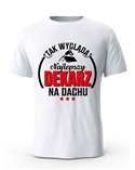 Koszulka Męska, Tak Wygląda Najlepszy Dekarz Na Dachu, Prezent