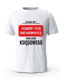 Koszulka Męska, Nigdy Nie Denerwuj Swojego Księgowego, Prezent