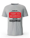 Koszulka Męska, Nigdy Nie Denerwuj Swojego Księgowego, Prezent