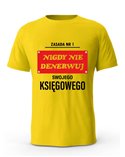 Koszulka Męska, Nigdy Nie Denerwuj Swojego Księgowego, Prezent