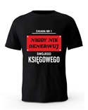 Koszulka Męska, Nigdy Nie Denerwuj Swojego Księgowego, Prezent