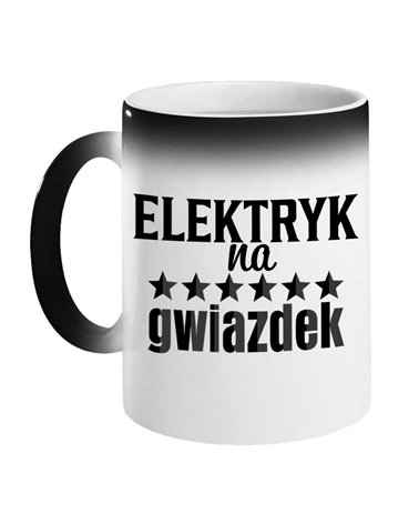 Kubek Magiczny, Elektryk Na 6 Gwiazdek, Prezent