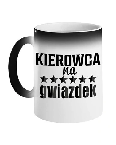 Kubek Magiczny, Kierowca Na 6 Gwiazdek, Prezent