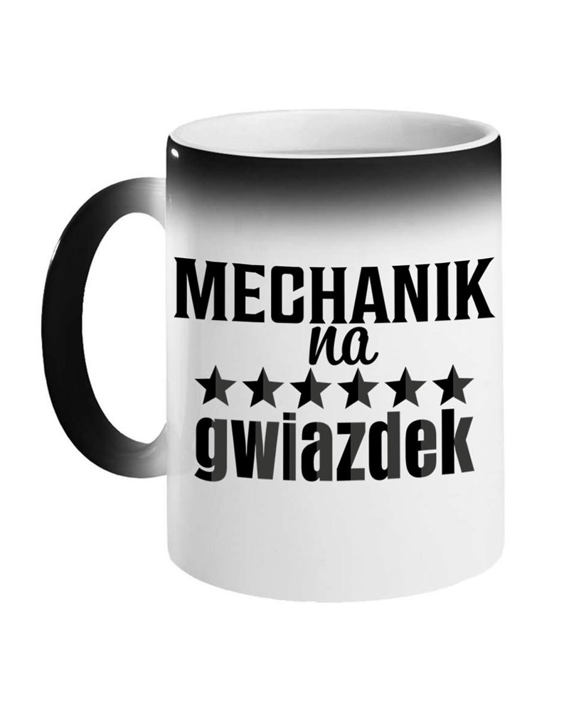 Kubek Magiczny, Mechanik Na 6 Gwiazdek, Prezent