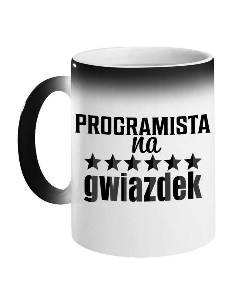 Kubek Magiczny, Programista Na 6 Gwiazdek, Prezent