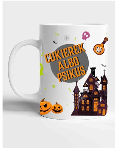 Kubek, Cukierek Albo Psikus Halloween, prezent 