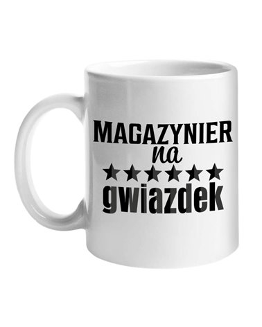 Kubek, Magazynier Na 6 Gwiazdek, Prezent
