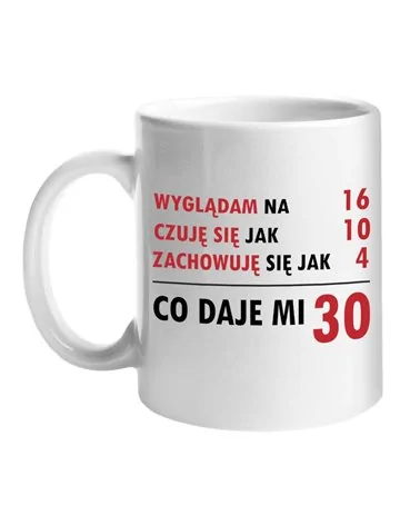Kubek, Co Daje Mi 30, Prezent