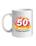 Kubek, 50 Urodziny Wszystkiego Najlepszego, Prezent