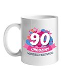 Kubek, 90 Urodziny Wszystkiego Najlepszego, Prezent