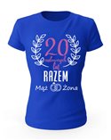 Koszulka Damska, 20 Cudownych Lat Razem, Prezent