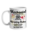 Kubek, Z Okazji 20 Rocznicy Ślubu, Prezent Dla Męża