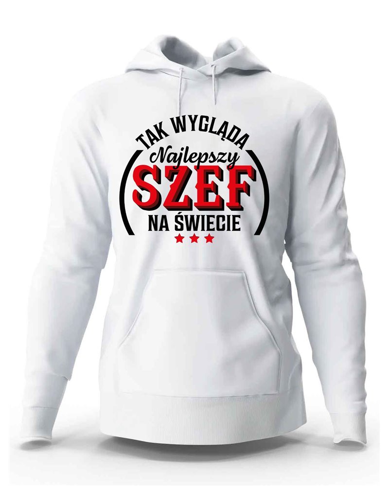 Bluza Męska, Tak Wygląda Najlepszy Szef Na Świecie, Prezent