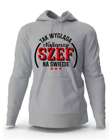 Bluza Męska, Tak Wygląda Najlepszy Szef Na Świecie, Prezent