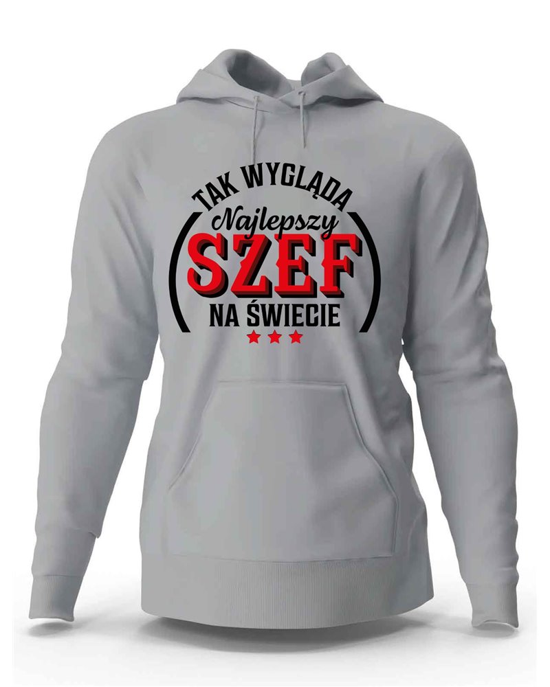 Bluza Męska, Tak Wygląda Najlepszy Szef Na Świecie, Prezent