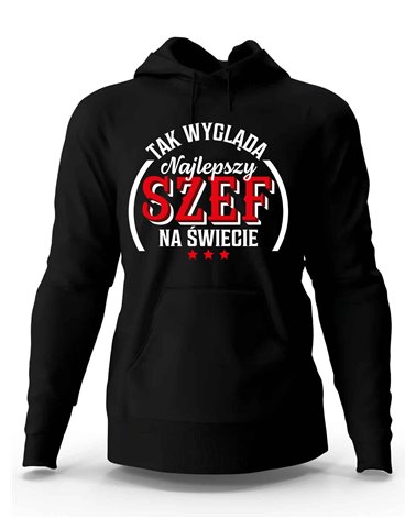 Bluza Męska, Tak Wygląda Najlepszy Szef Na Świecie, Prezent