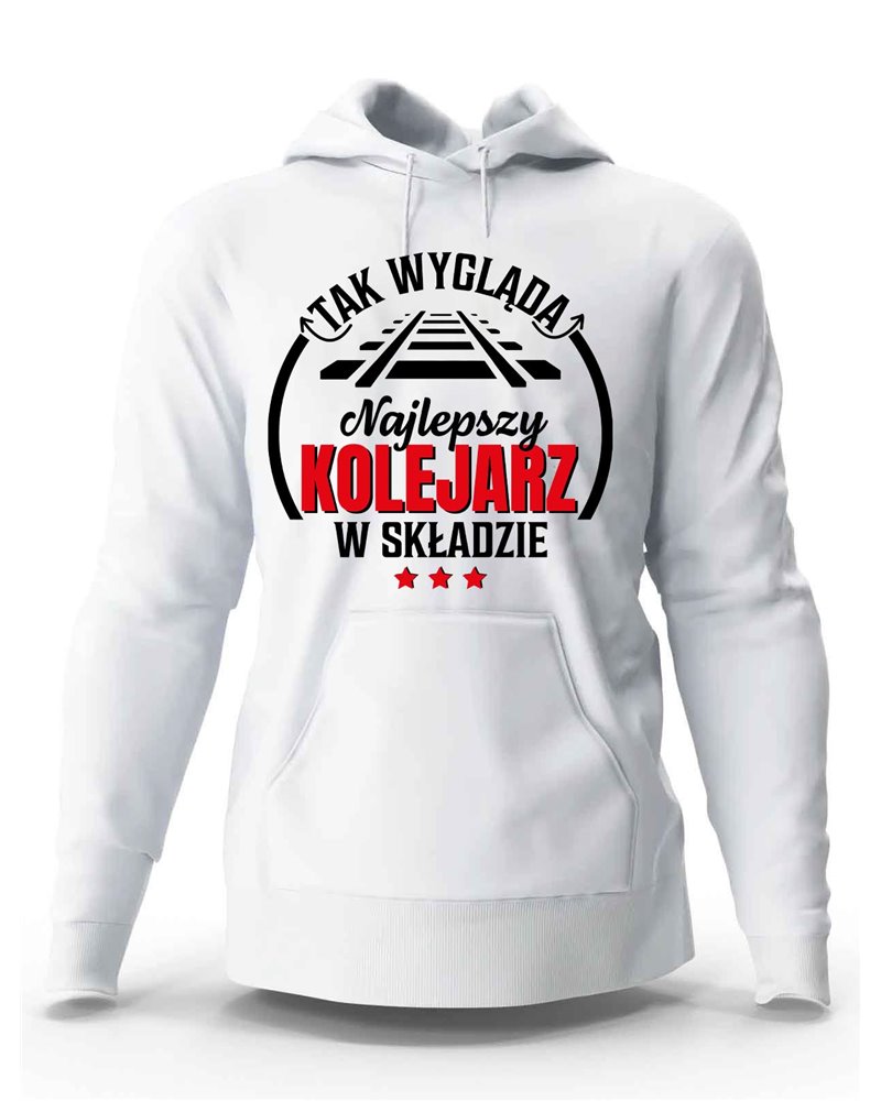 Bluza Męska, Najlepszy Kolejarz W Składzie, Prezent