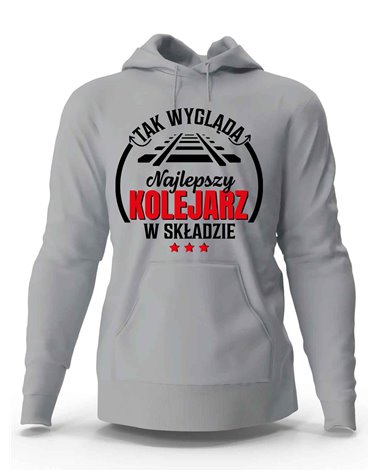 Bluza Męska, Najlepszy Kolejarz W Składzie, Prezent