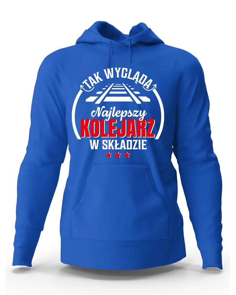 Bluza Męska, Najlepszy Kolejarz W Składzie, Prezent