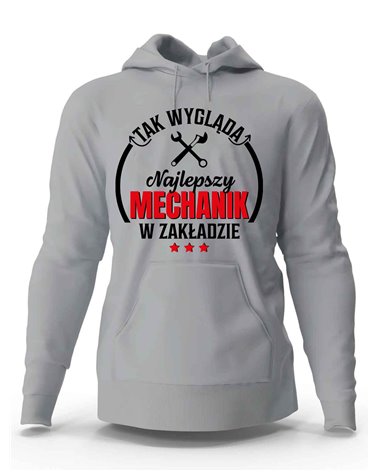 Bluza Męska, Najlepszy Mechanik W Zakładzie, Prezent