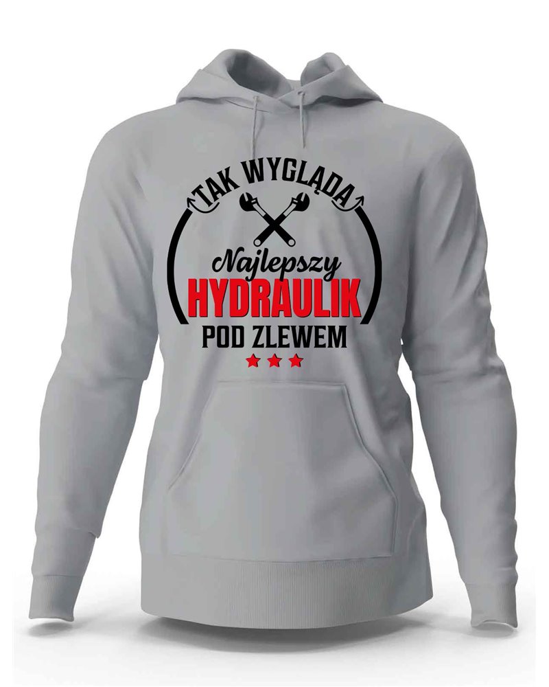 Bluza Męska, Najlepszy Hydraulik Pod Zlewem, Prezent