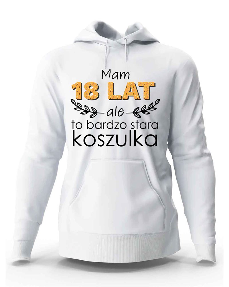 Bluza Męska, Mam 18 Lat, Prezent