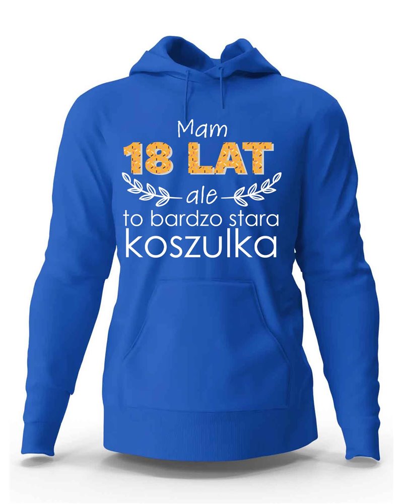 Bluza Męska, Mam 18 Lat, Prezent