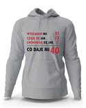 Bluza Męska, Co Daje Mi 40, Prezent