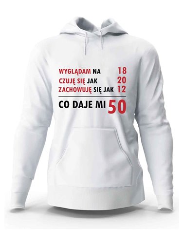 Bluza Męska, Co Daje Mi 50, Prezent