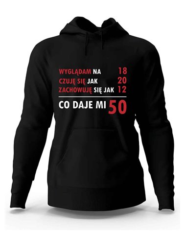 Bluza Męska, Co Daje Mi 50, Prezent