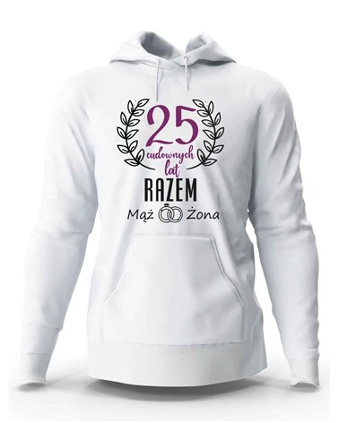 Bluza Męska, 25 Cudownych Lat Razem, Prezent