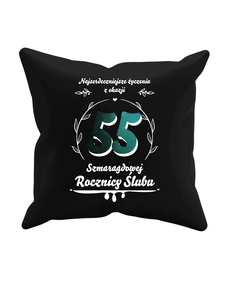 Poduszka, Z Okazji 55 Rocznicy Ślubu, Prezent