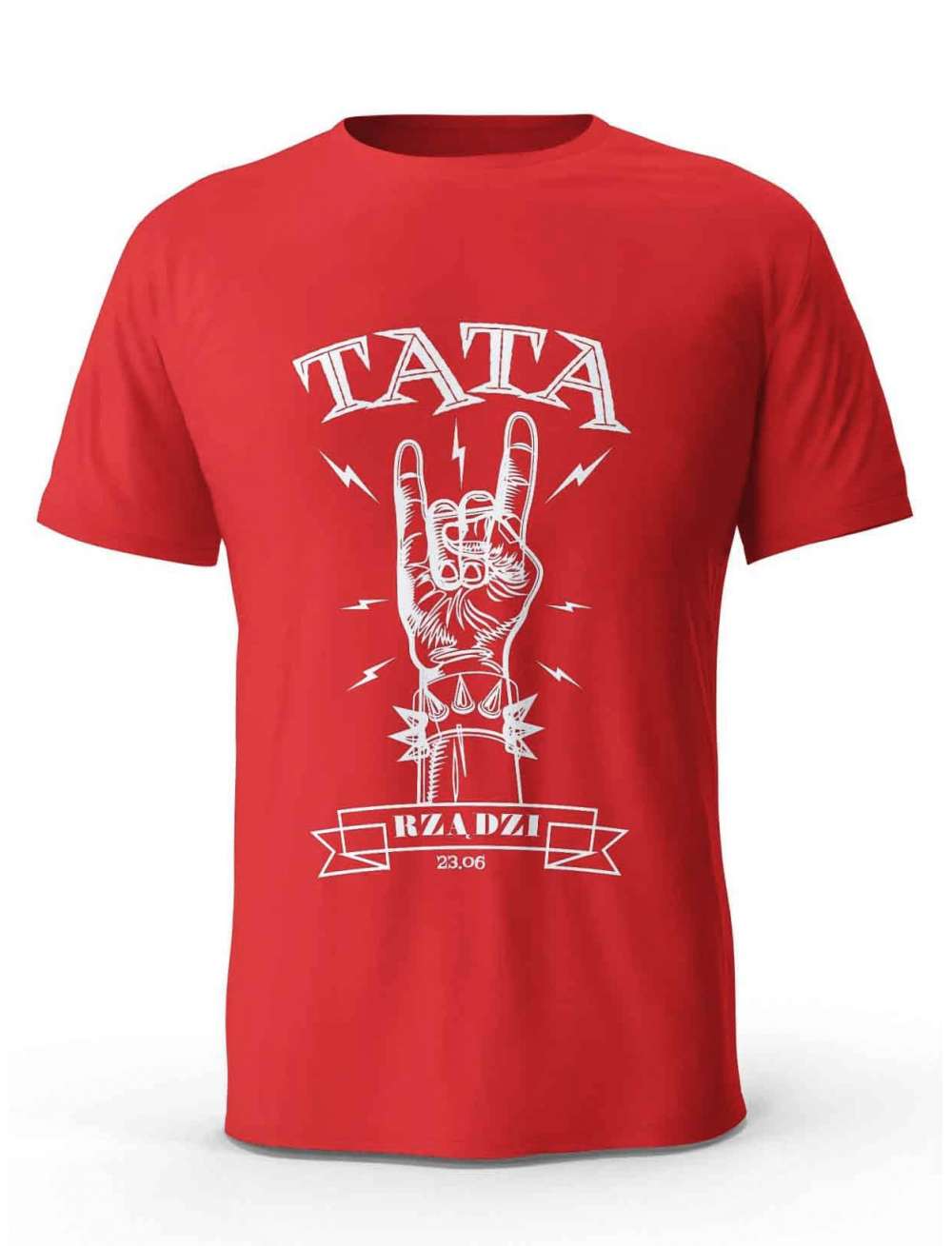 Koszulka Tata Rządzi, Prezent T-shirt dla Taty