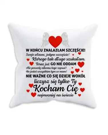 Poduszka, W końcu znalazłam szczęście