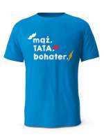 Koszulka Mąż, Tata, Bohater, Prezent T-shirt dla Taty