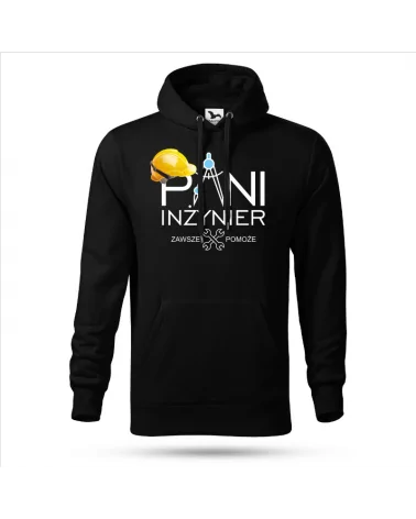 Bluza damska,  Inżynier Zawsze Pomoże, Prezent